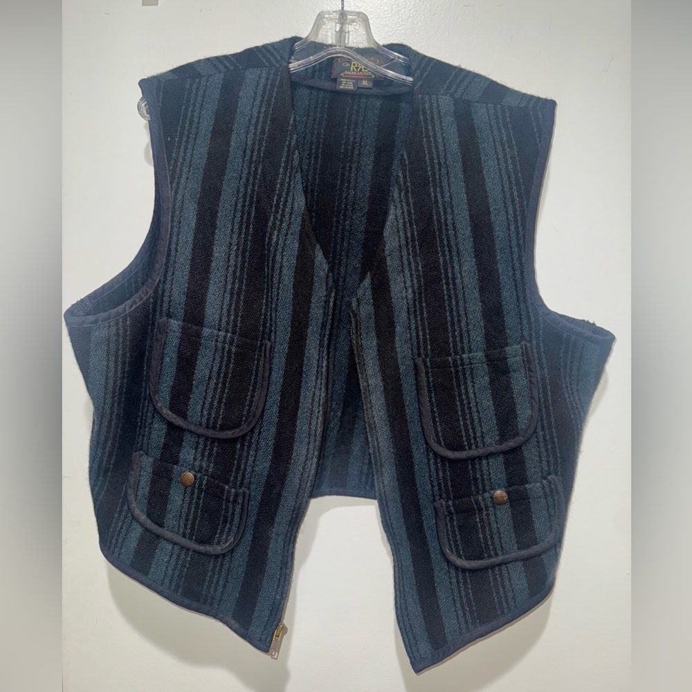 Rare 1990s RRL Wool Vest - Picture 3 of 5